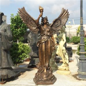 Popular Design Life Size Garden Ornament Angel Statue for Sale