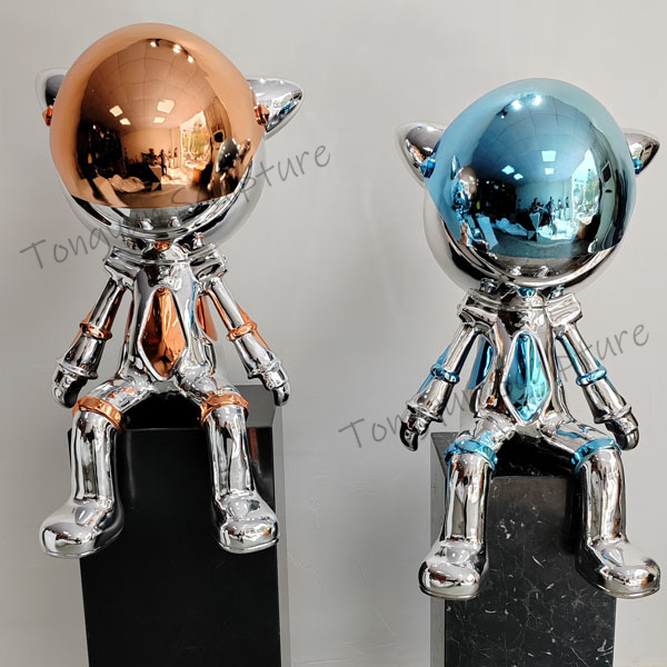 Custom Different Size Stainless Steel Statue Decoration Sculpture