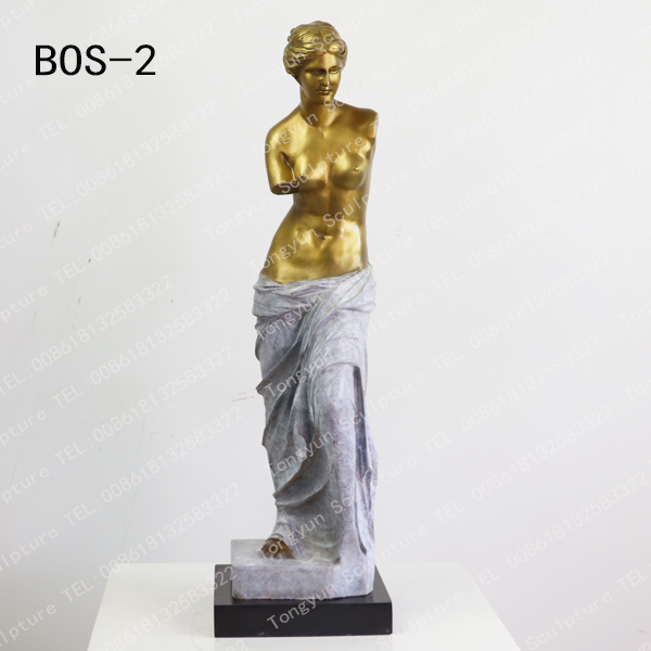 Famous Venus Bronze Statue Bronze Art Sculpture Ornament for Home Office Decor Collection