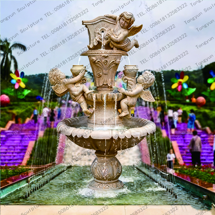 Three Children Playing Water Garden Fountain Sculpture For Sale.jpg Three Children Playing Water Garden Fountain Sculpture For Sale.jpg